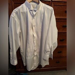 Neil Allyn womens 2XL tuxedo shirt